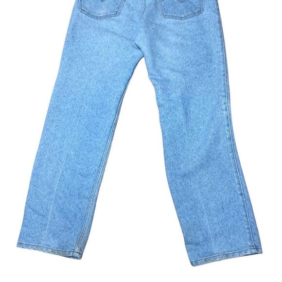 Vintage Levi’s Skoosh Baggy Jeans Western Light Wash 34x32 - Picture 7 of 11